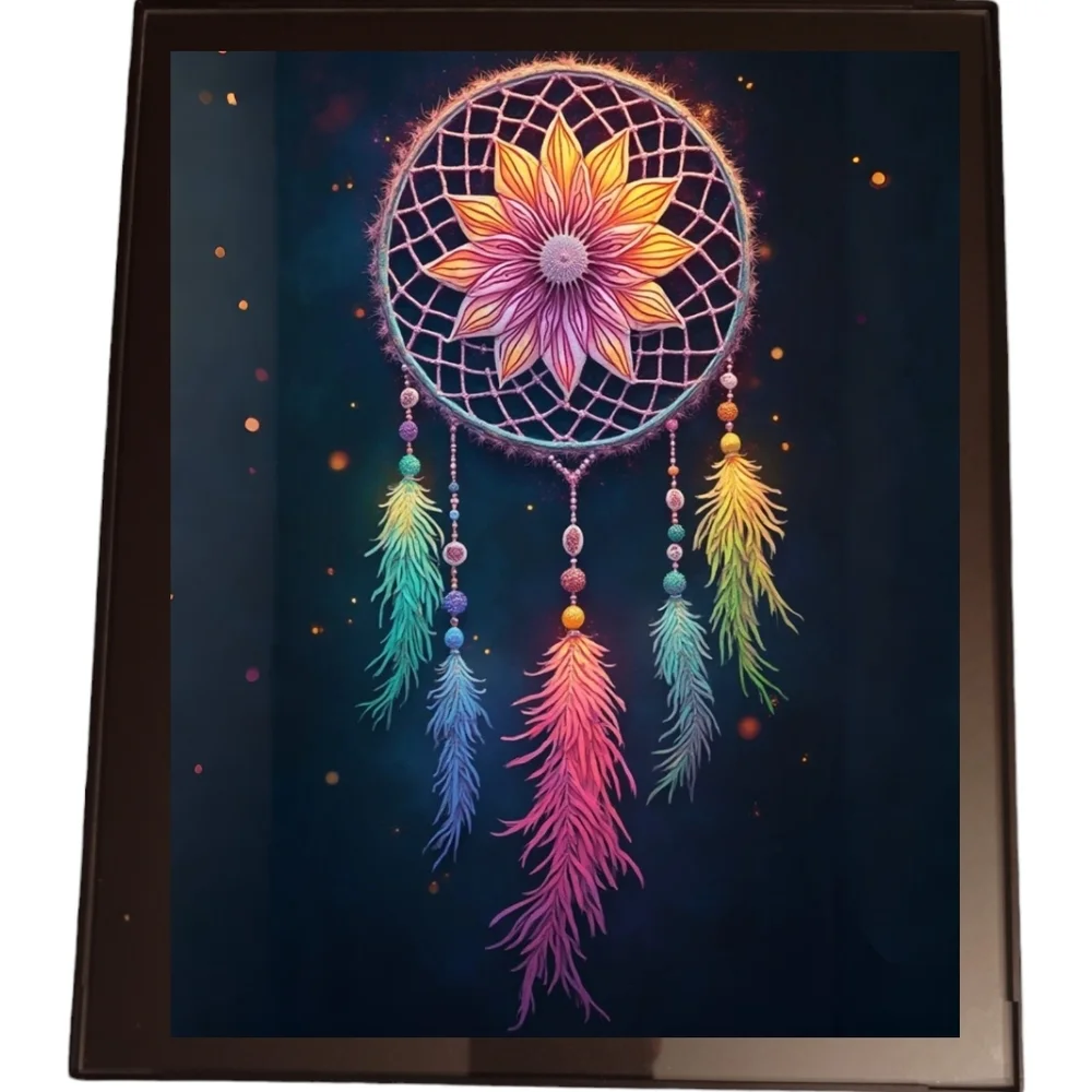 Dreamcatcher In A Glass Front Frame 8x10